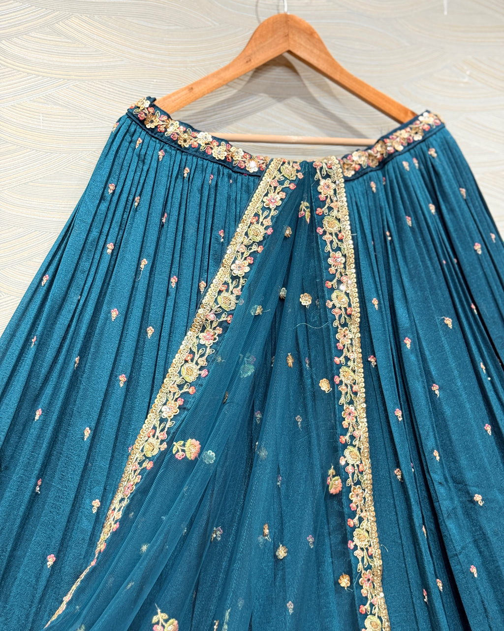 Raw Silk Lehenga