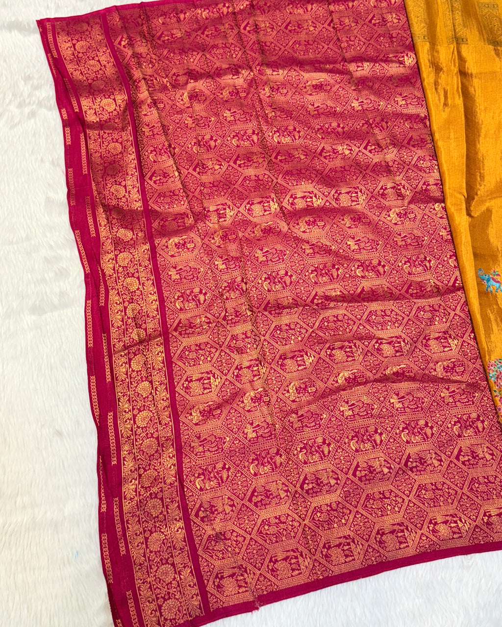 Pashmina Saree
