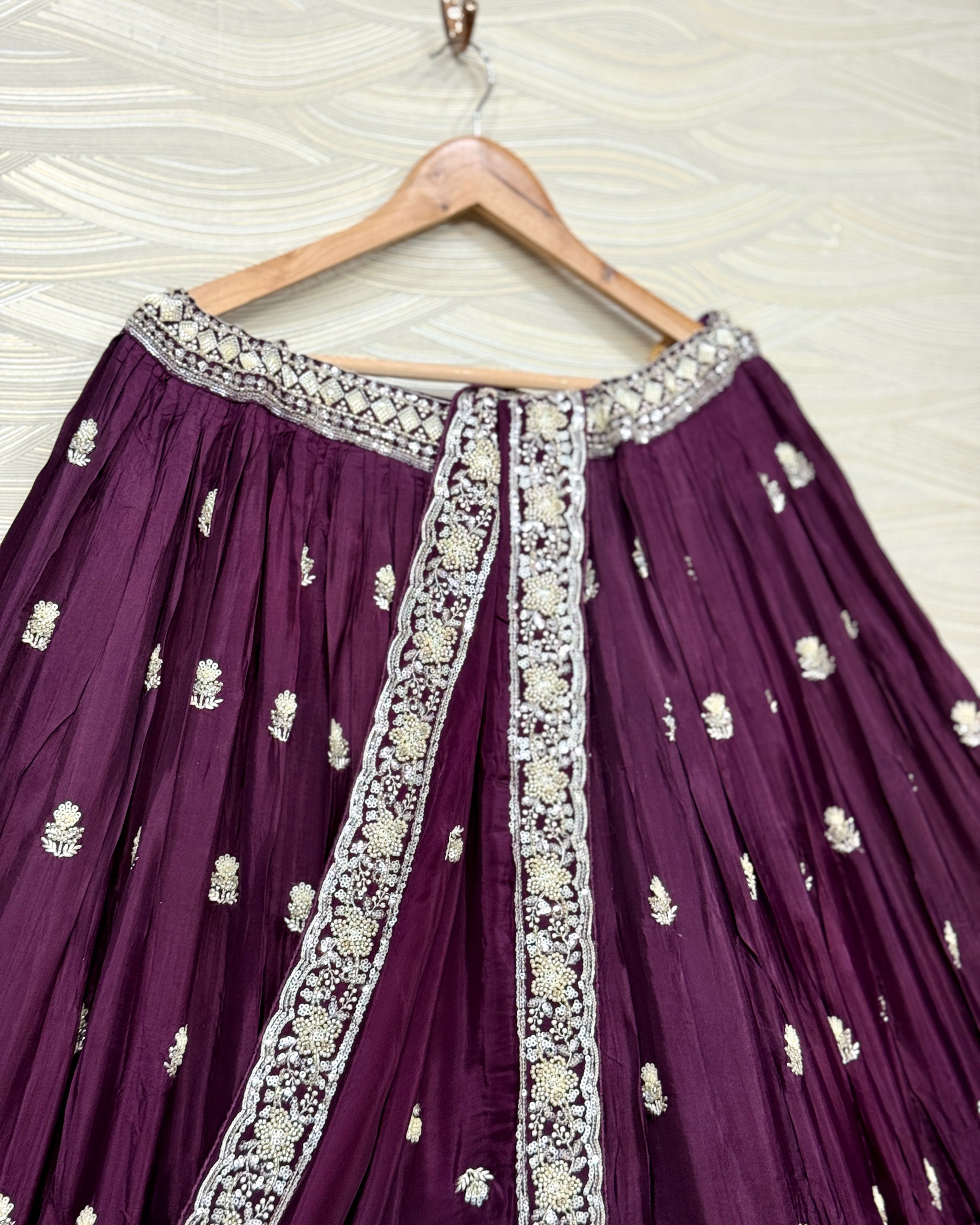 Tissue Silk Lehenga