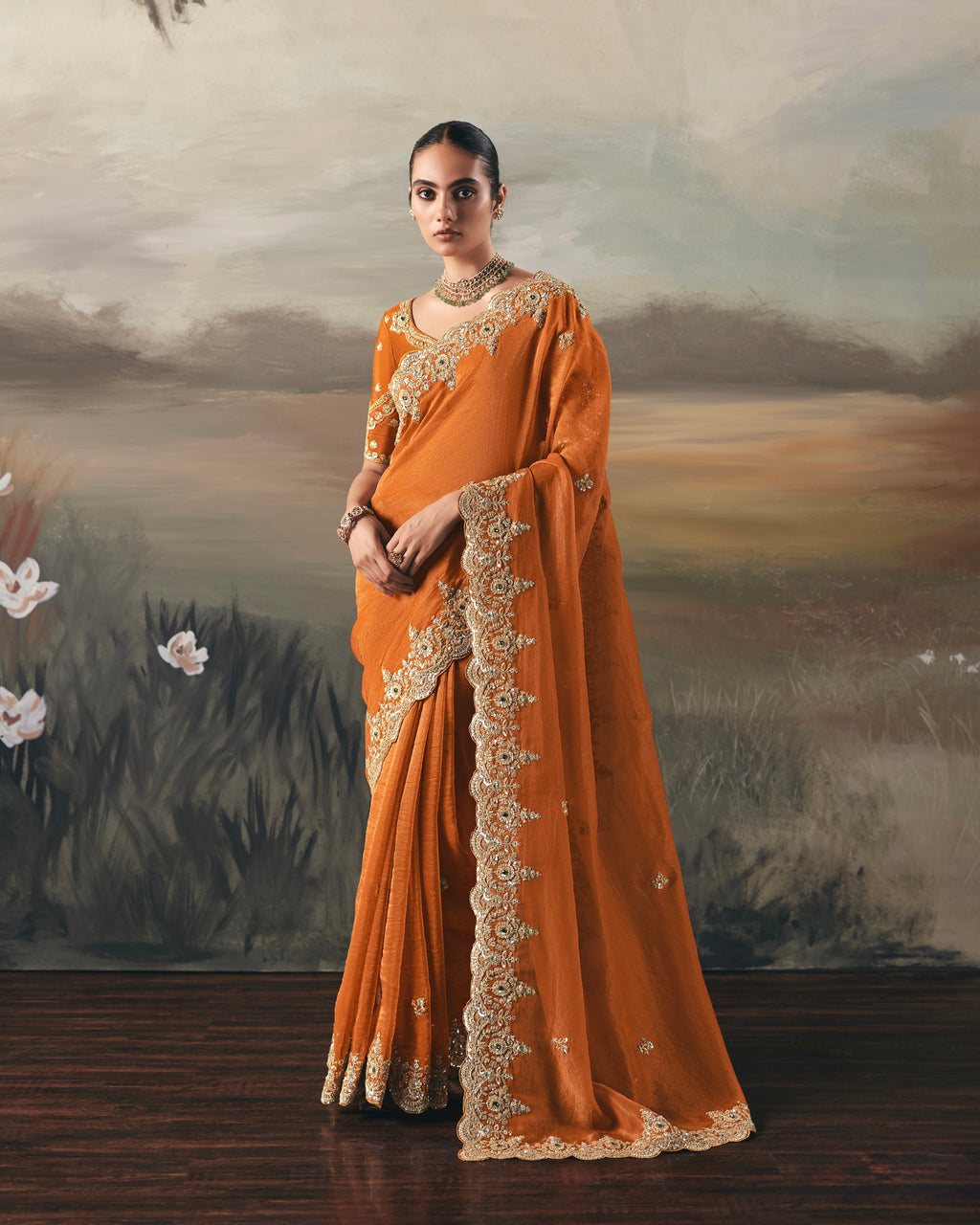 Soft Tissue Saree