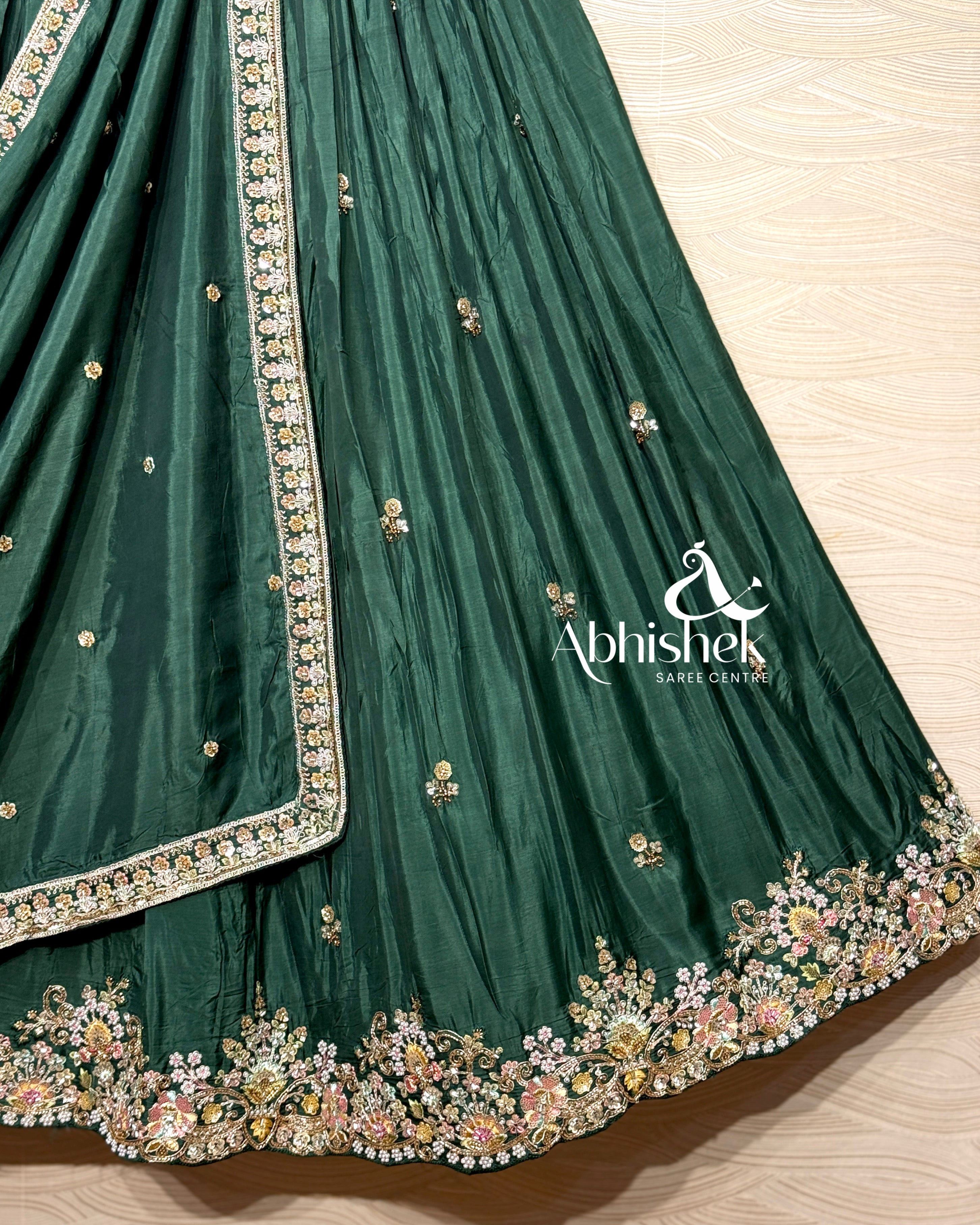 Tissue Silk Lehenga