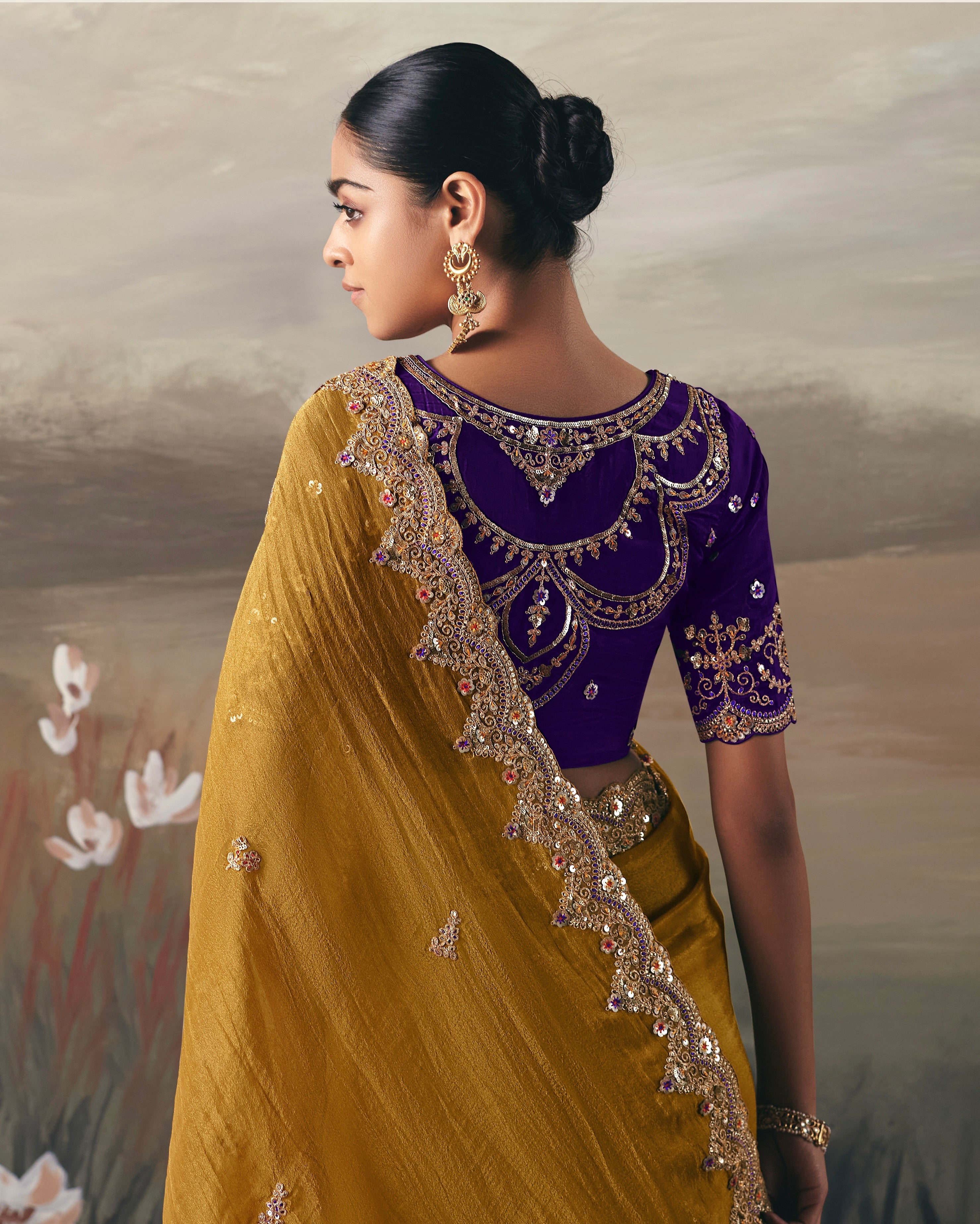 Soft Tissue Saree
