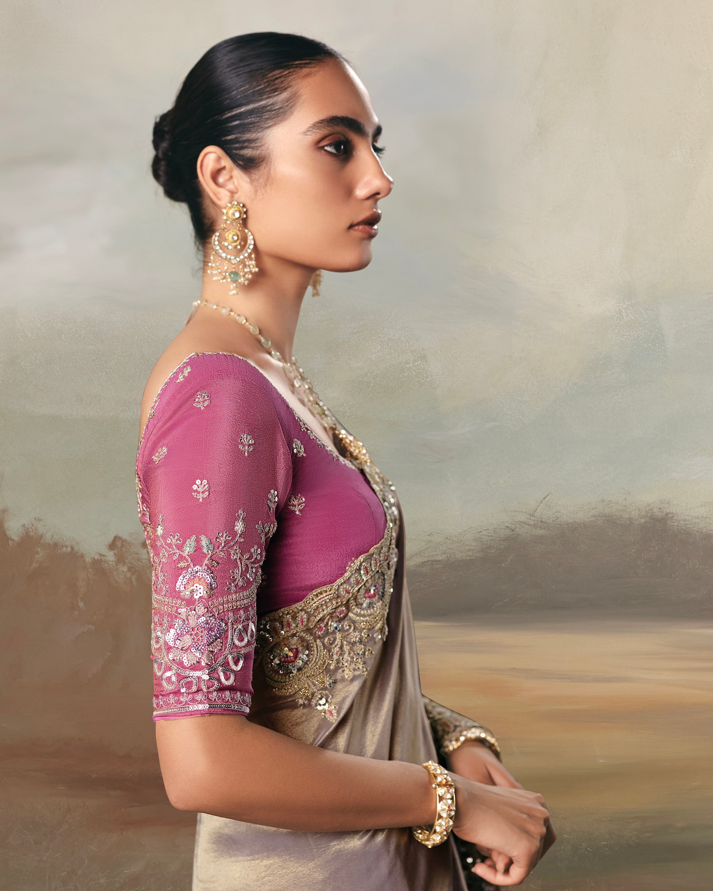 Soft Tissue Saree