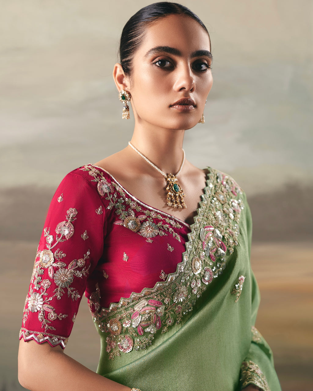 Soft Tissue Saree