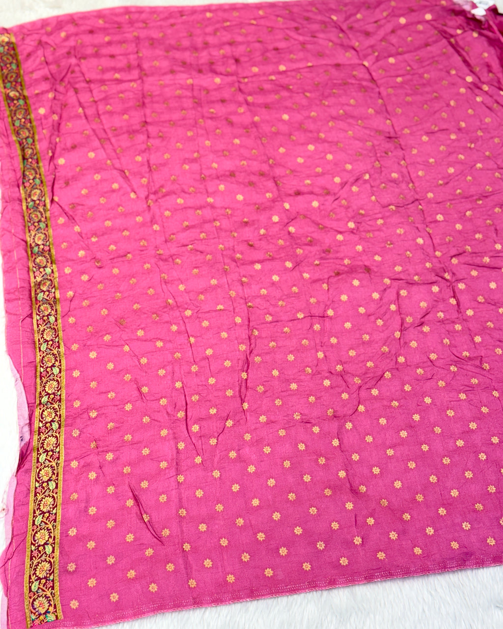 Pashmina - Bandhani Saree
