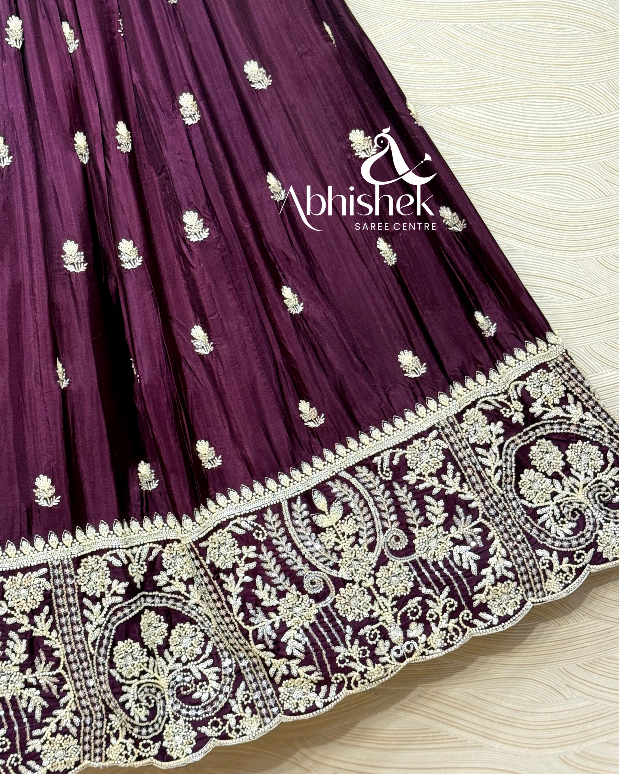 Tissue Silk Lehenga