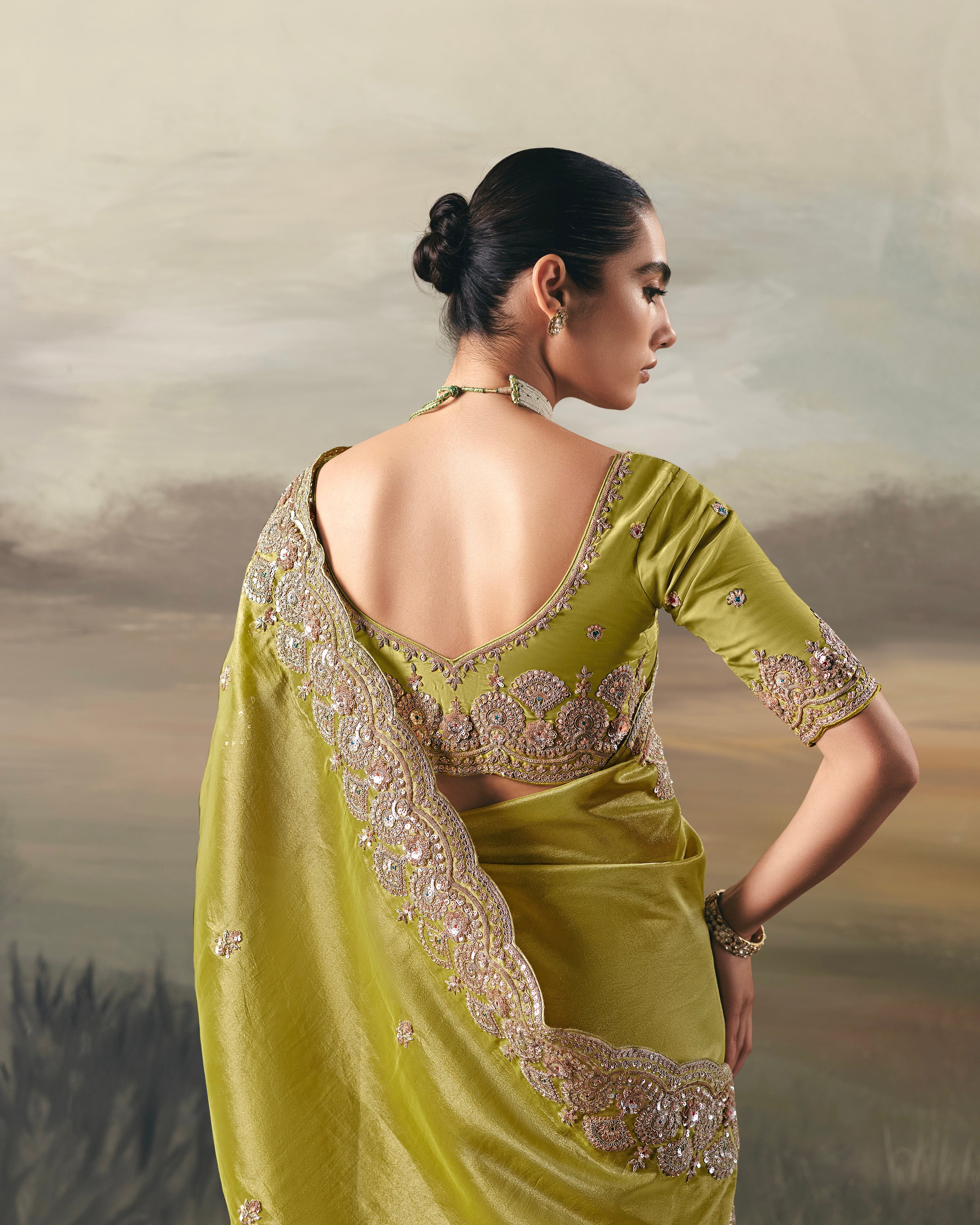 Soft Tissue Saree