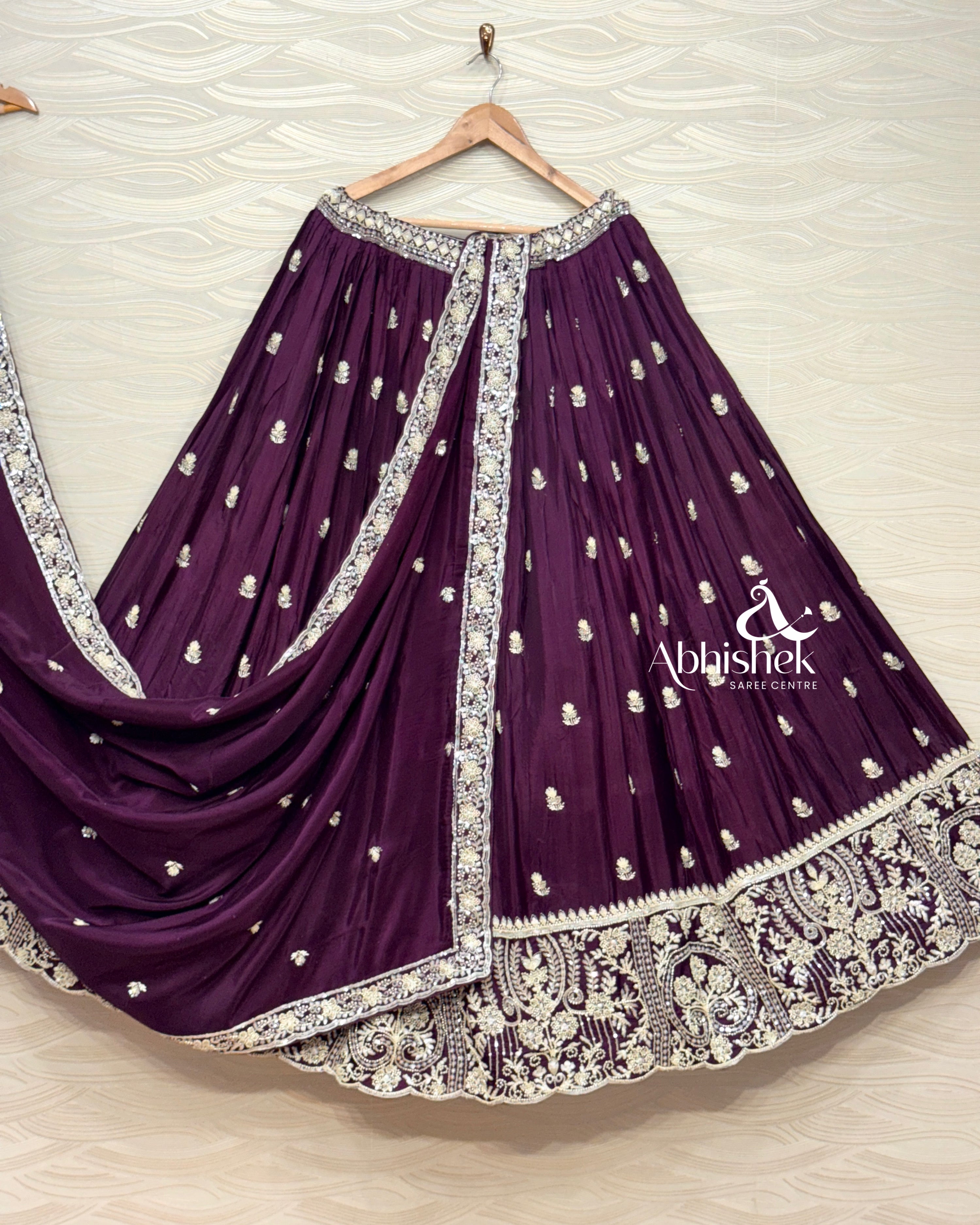 Tissue Silk Lehenga