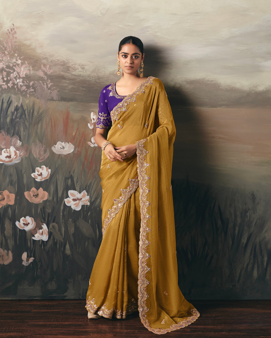 Soft Tissue Saree