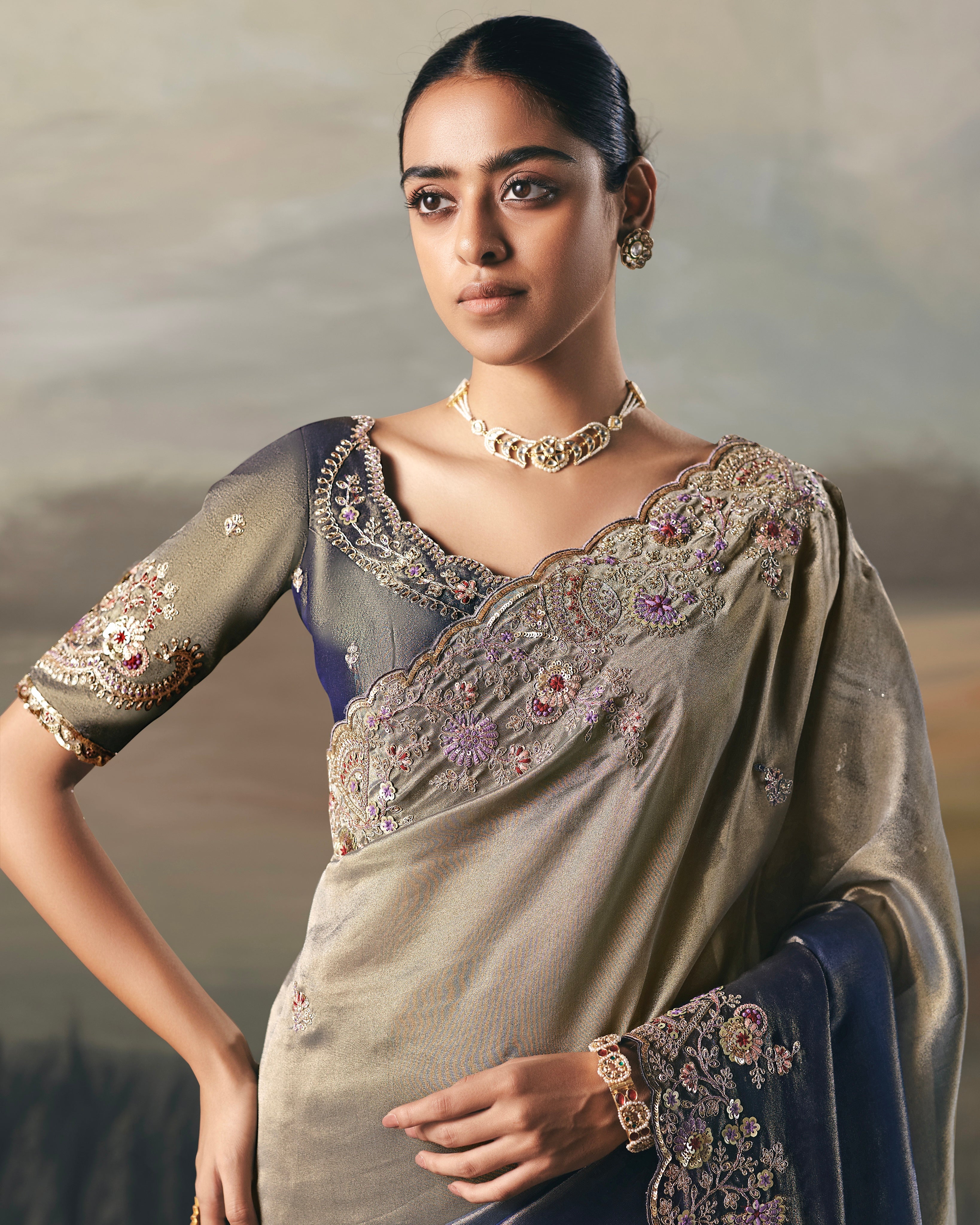 Soft Tissue Saree