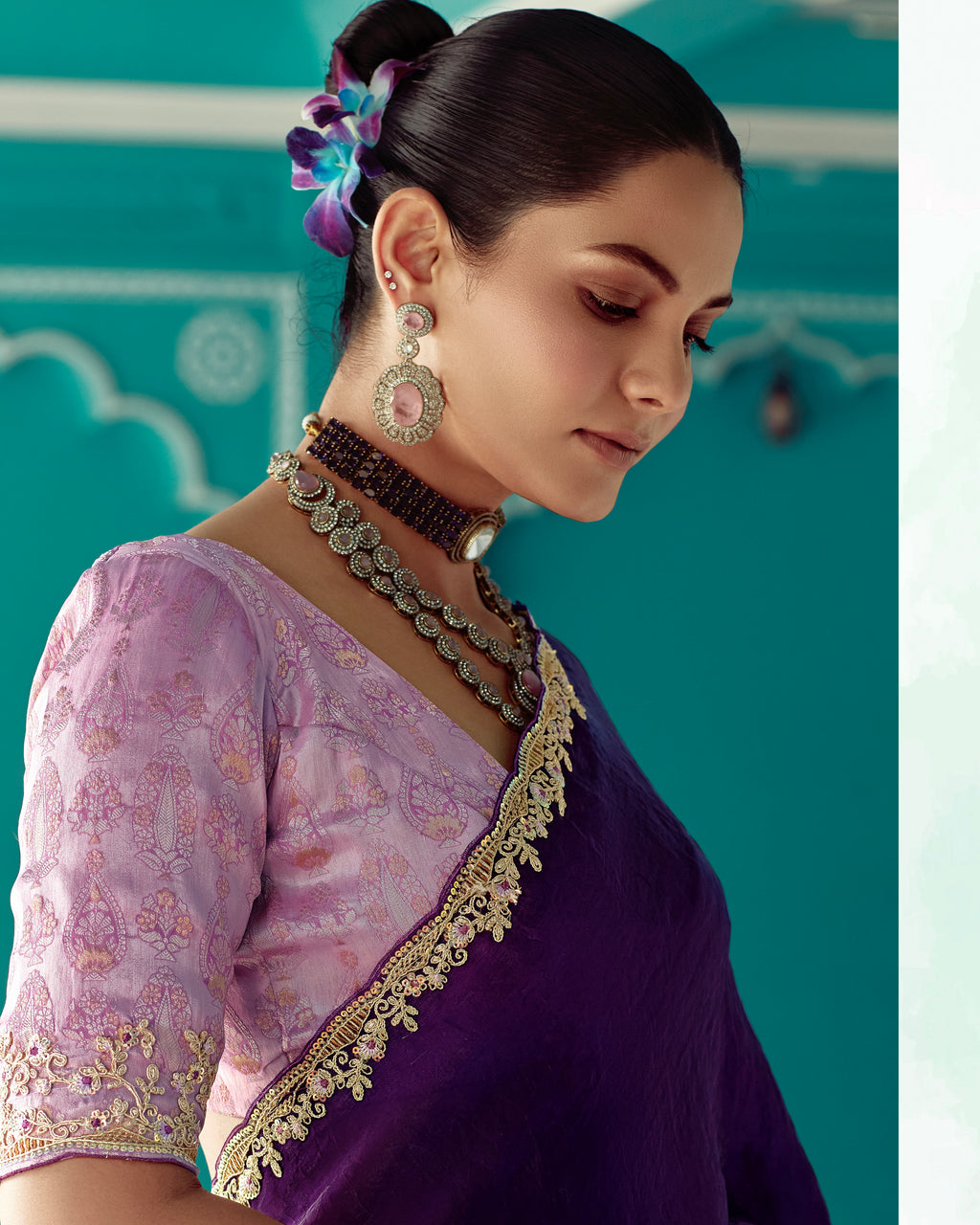 Organza Saree