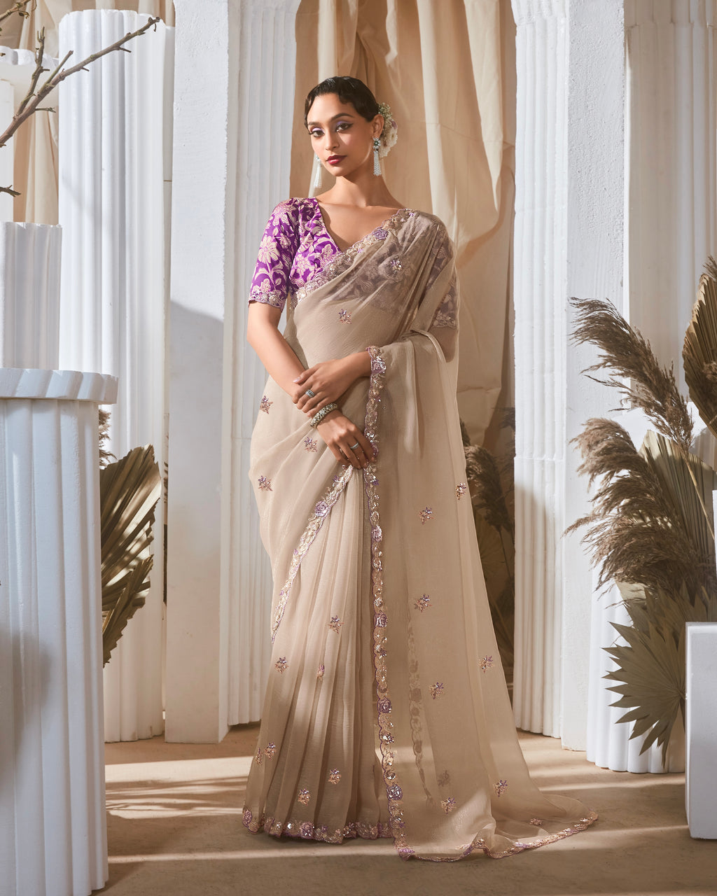 Organza Saree