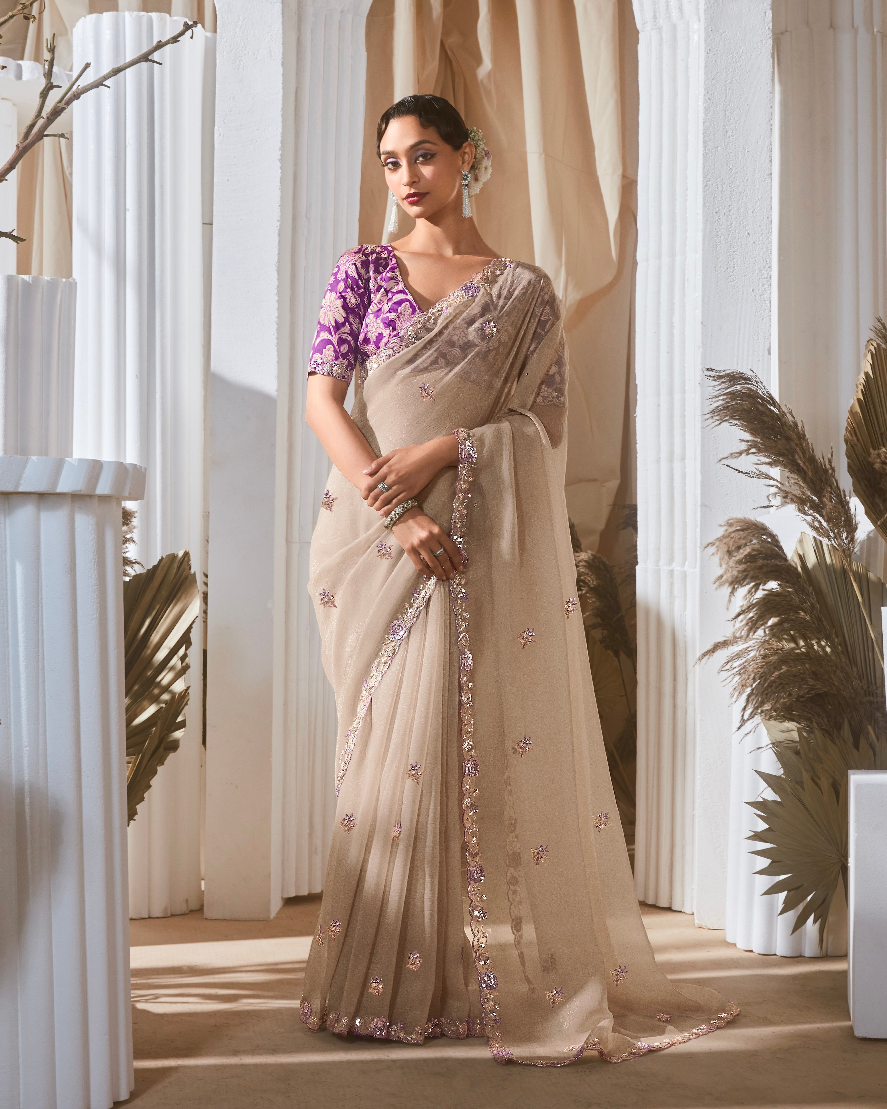 Organza Saree